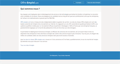 Desktop Screenshot of info.offre-emploi.com